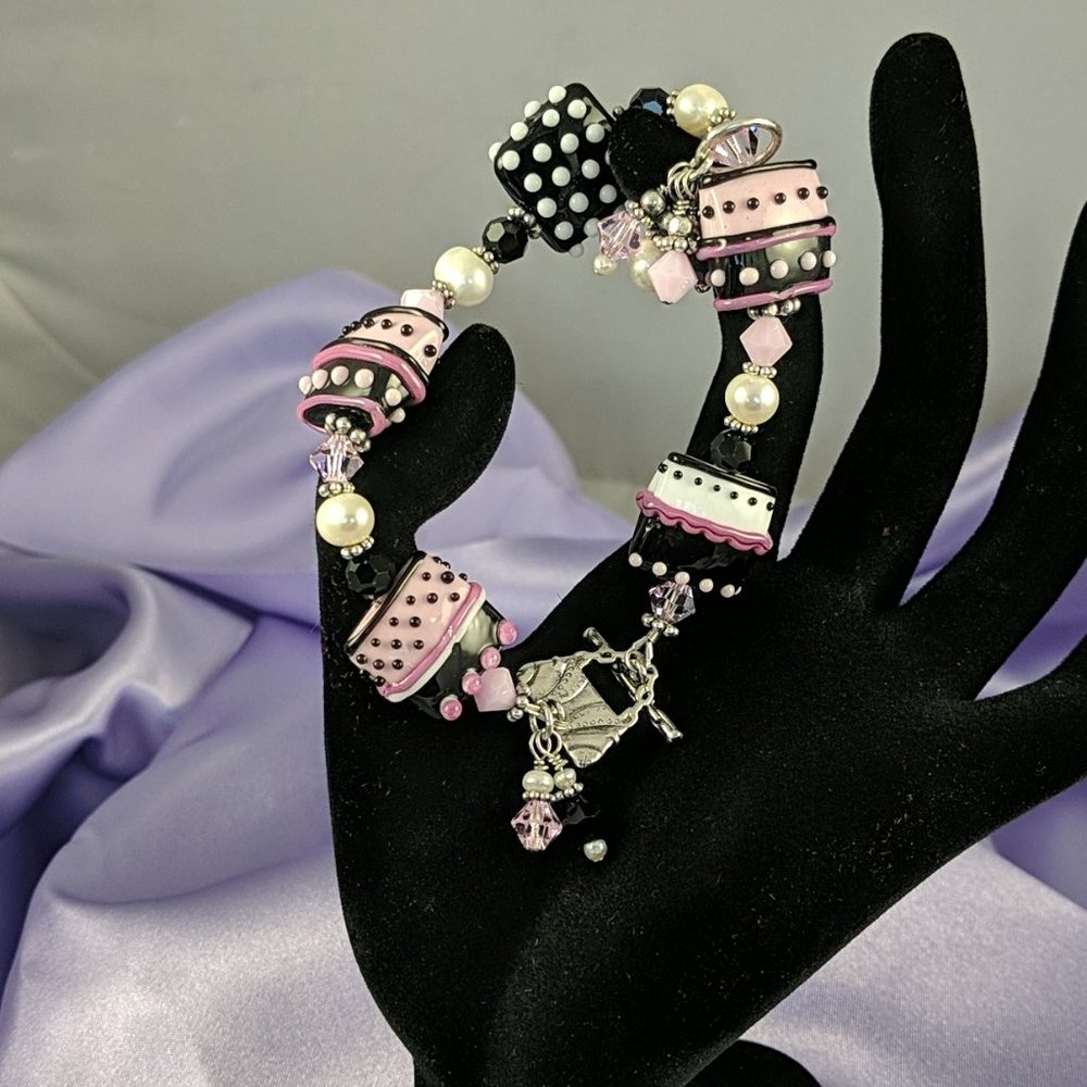 Handmade Artisan Bracelet-PARIS IN SPRING